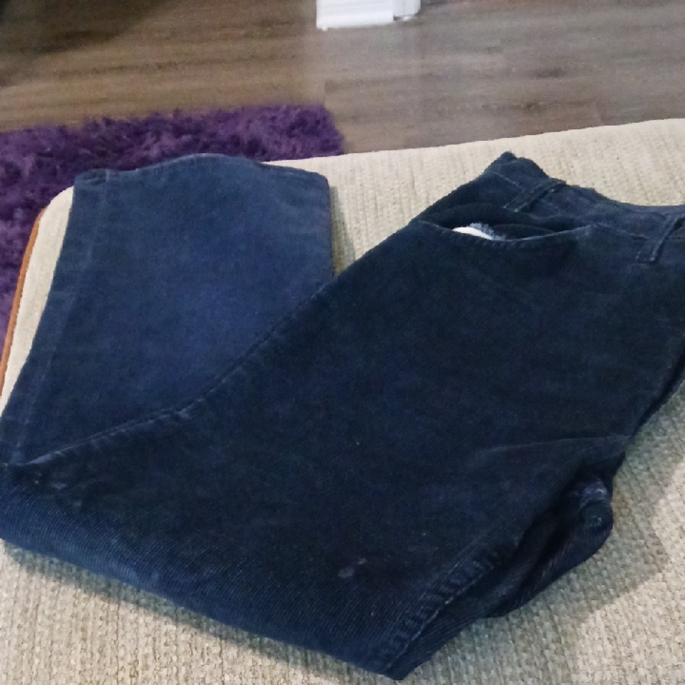 Vintage Sears Sportswear Blue Corduroy pants By THUMBS UP